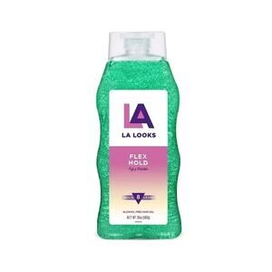 LA Looks Flex Hold Alcohol Free Hair Gel - Hold Level 8 - 20 oz